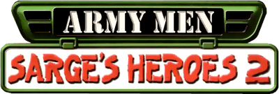 Army Men Sarge's Heroes 2 logo for GameBoy Color